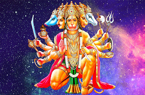 Panchmukhi Hanuman Image for Mobile