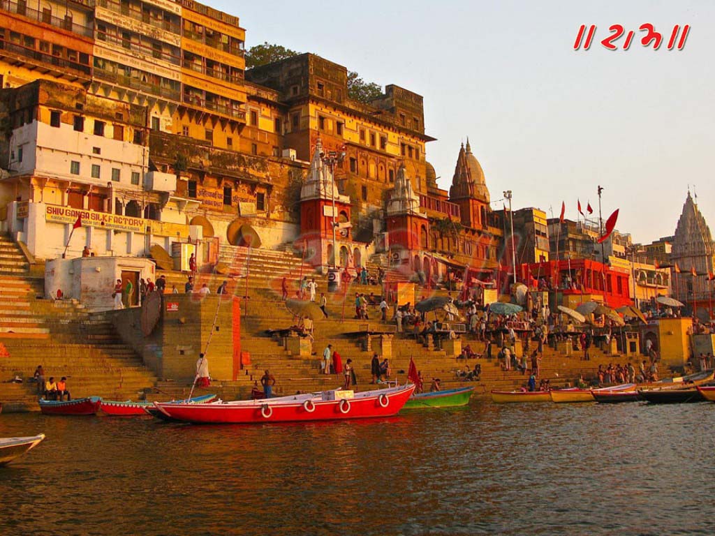 Varanasi ghat | Temple Images and Wallpapers - Kashi Vishwanath Wallpapers