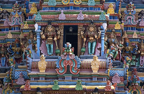 Meenakshi temple sculptures