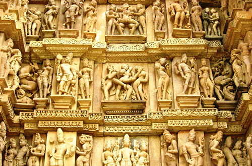 Khajuraho temple of love